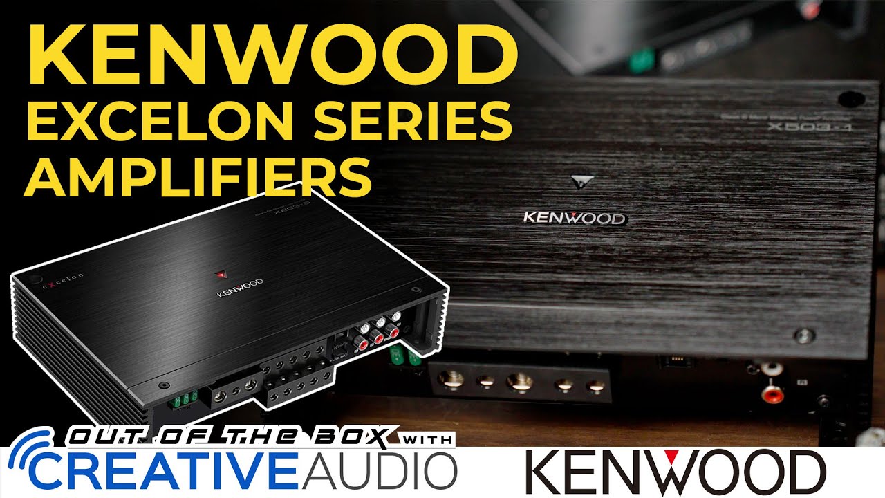 Kenwood NEW eXcelon Series Amplifiers Unboxing and Overview - Out of the Box