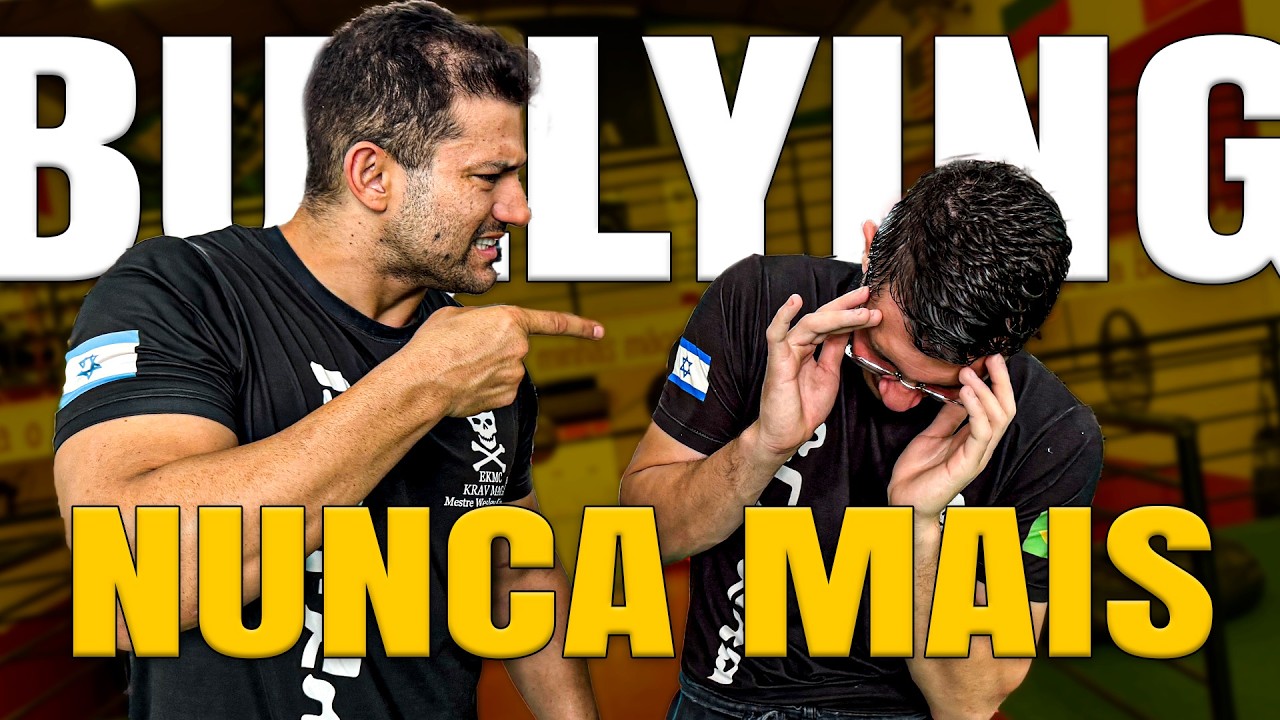 BULLYING E CONFUSÃO - COMO SE DEFENDER NA ESCOLA E NA RUA | Krav Maga Caveira