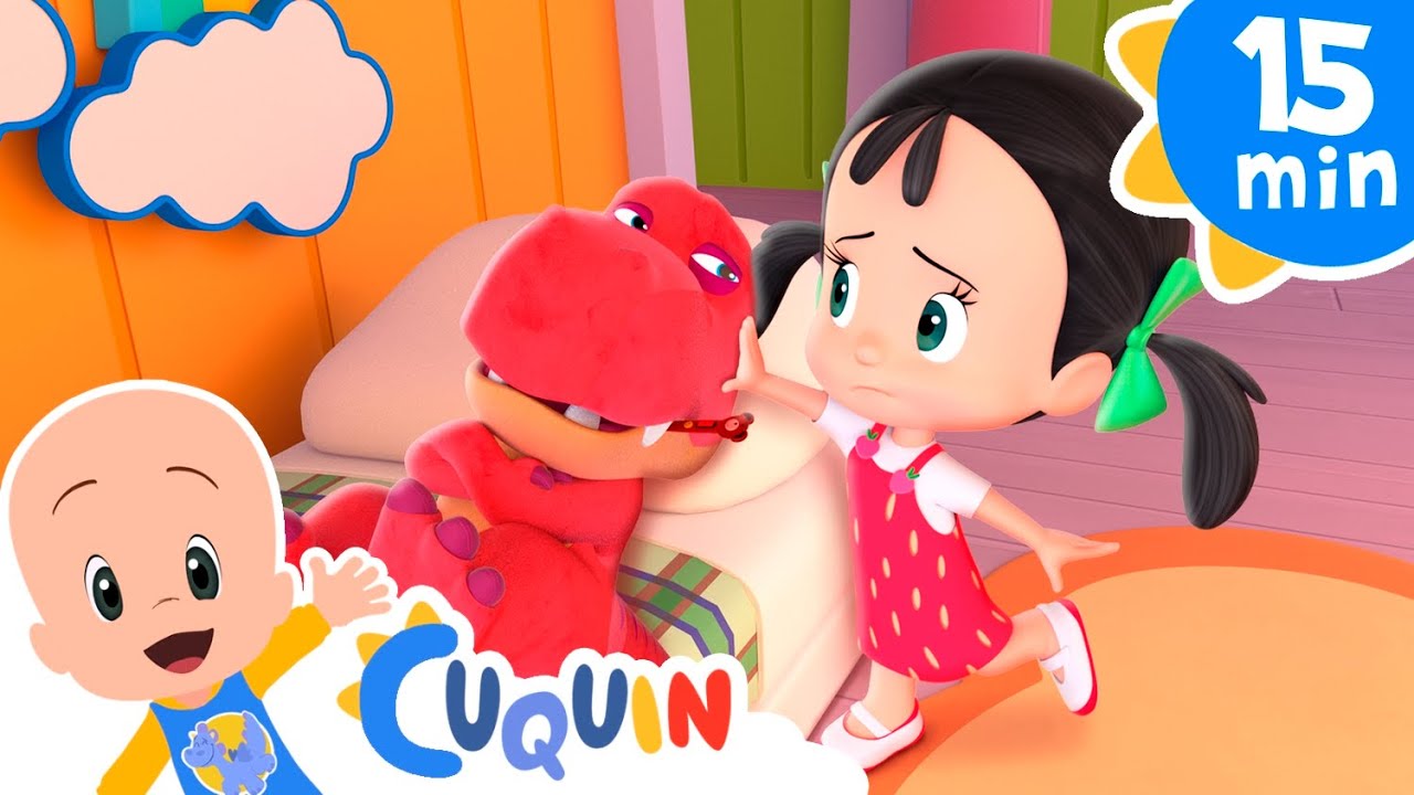The Little Dinosaur is Sick | Songs and Education with Cleo and Cuquin