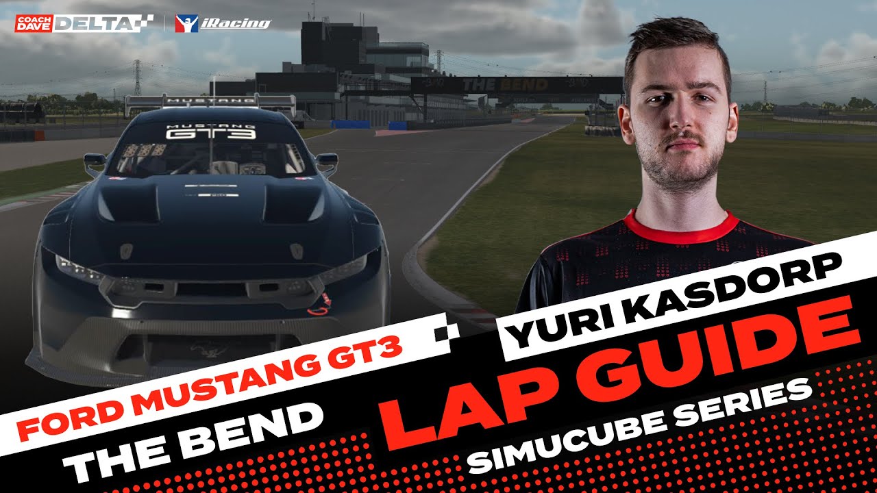 iRacing Lap Guide: Ford Mustang GT3 at The Bend