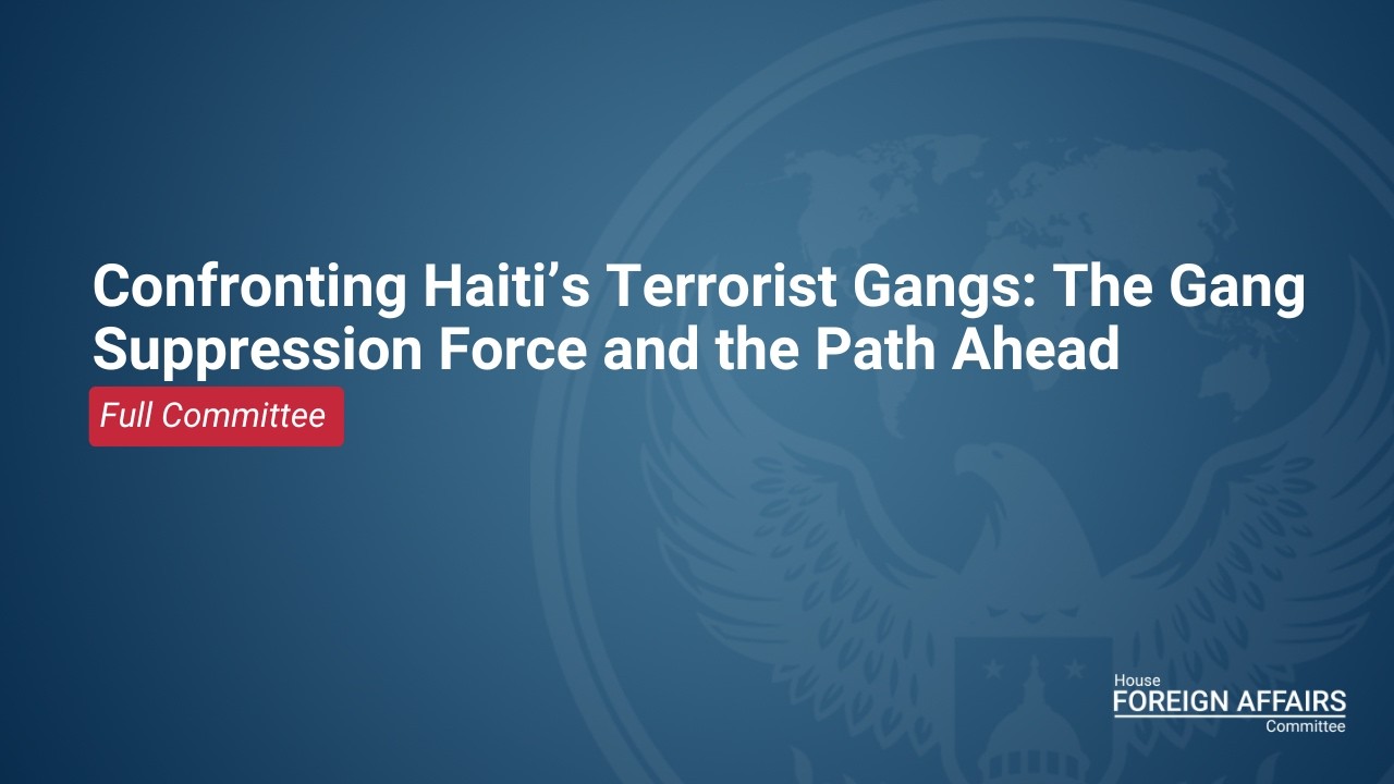 Confronting Haiti&rsquo;s Terrorist Gangs: The Gang Suppression Force and the Path Ahead