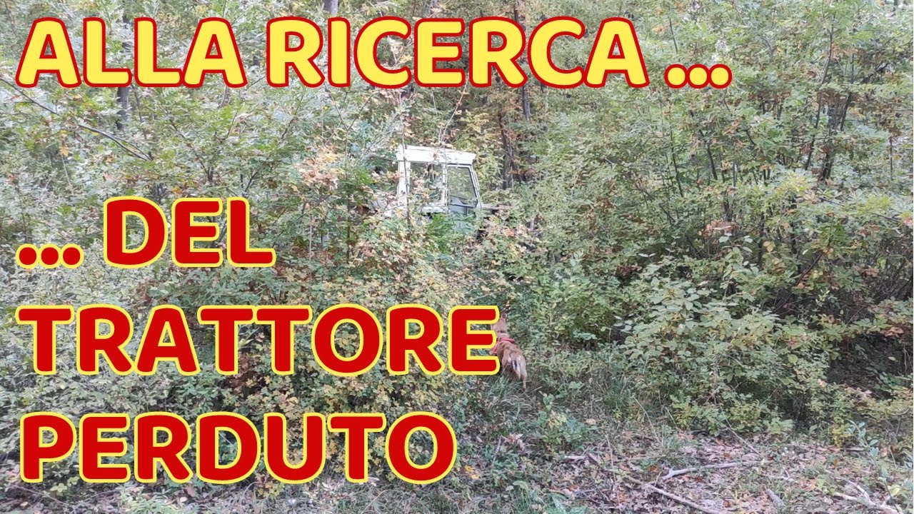 Alla Scoperta Di Un Trattore Abbandonato