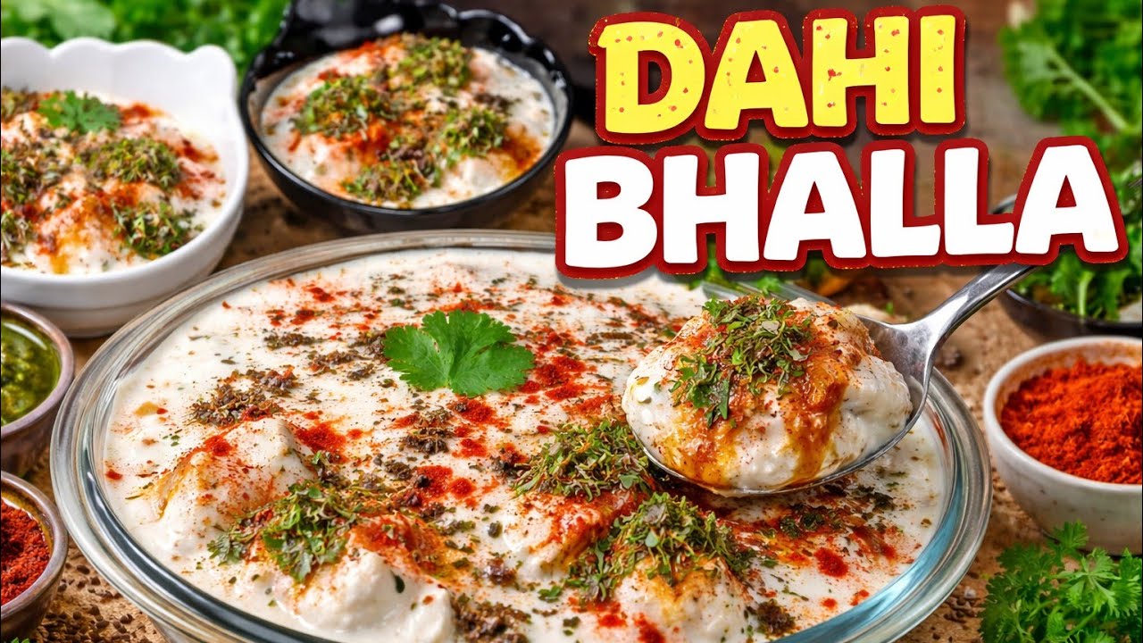 सबसे आसान तरीका साॅफ्ट दही भल्ले बनाने का - सीक्रेट ट्रिक - Dahi Bhalla Vada Recipe By Manpreet Kaur