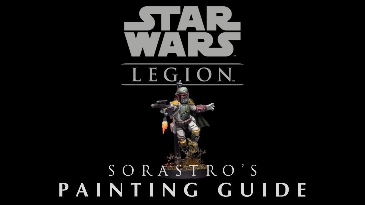 Star Wars: Legion Painting Guide Ep.12: Боба Фетт