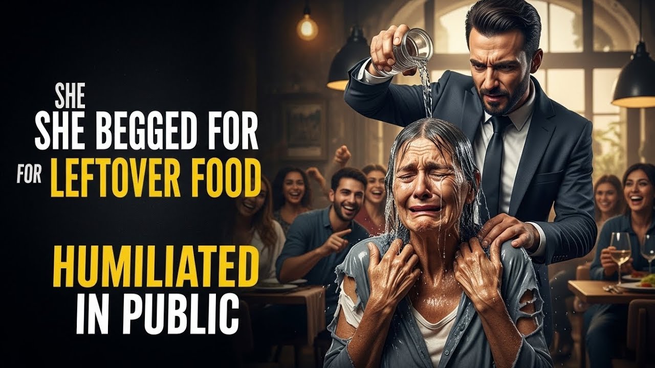 Old Woman Asked for Leftover Food—What Happened Next Shocked Everyone 😭