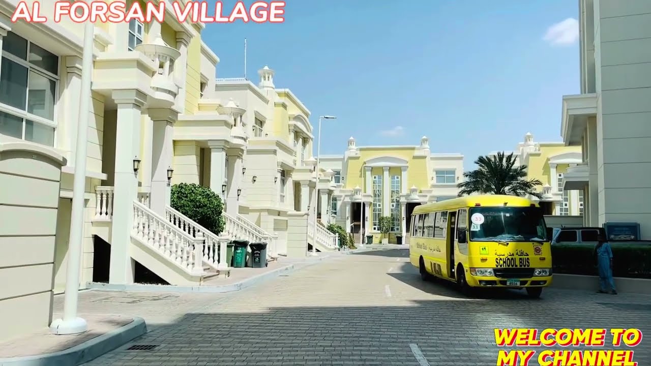 ONE OF THE BEAUTIFUL VILLAGE IN ABU DHABI AL FORSAN VILLAGE