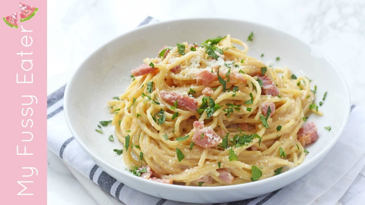 One Pot Spaghetti Carbonara | Easy Family Meals