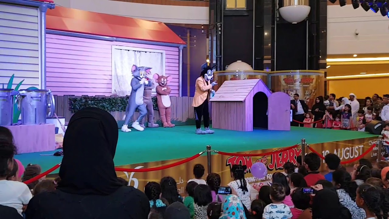 Tom and Jerry show in Delma Mall