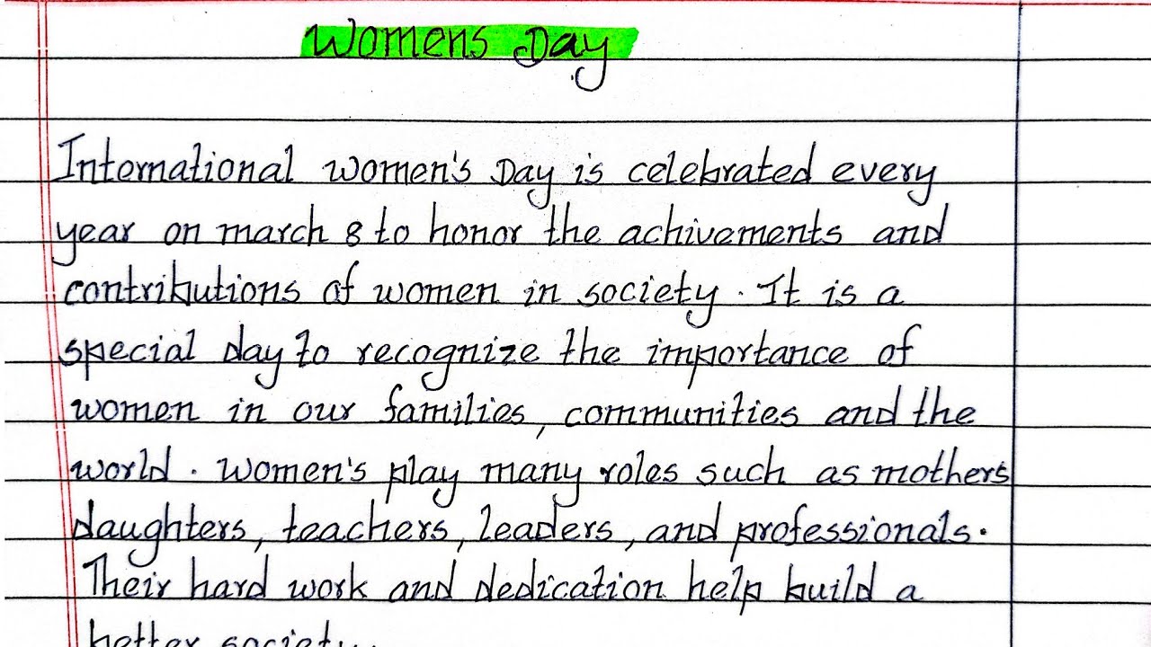 Women' s Day | International Women' s Day | Women' s Day 2026