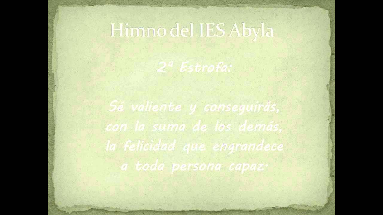Himno Abyla (Coro, flautas, piano y percusi&oacute;n) - IES ABYLA