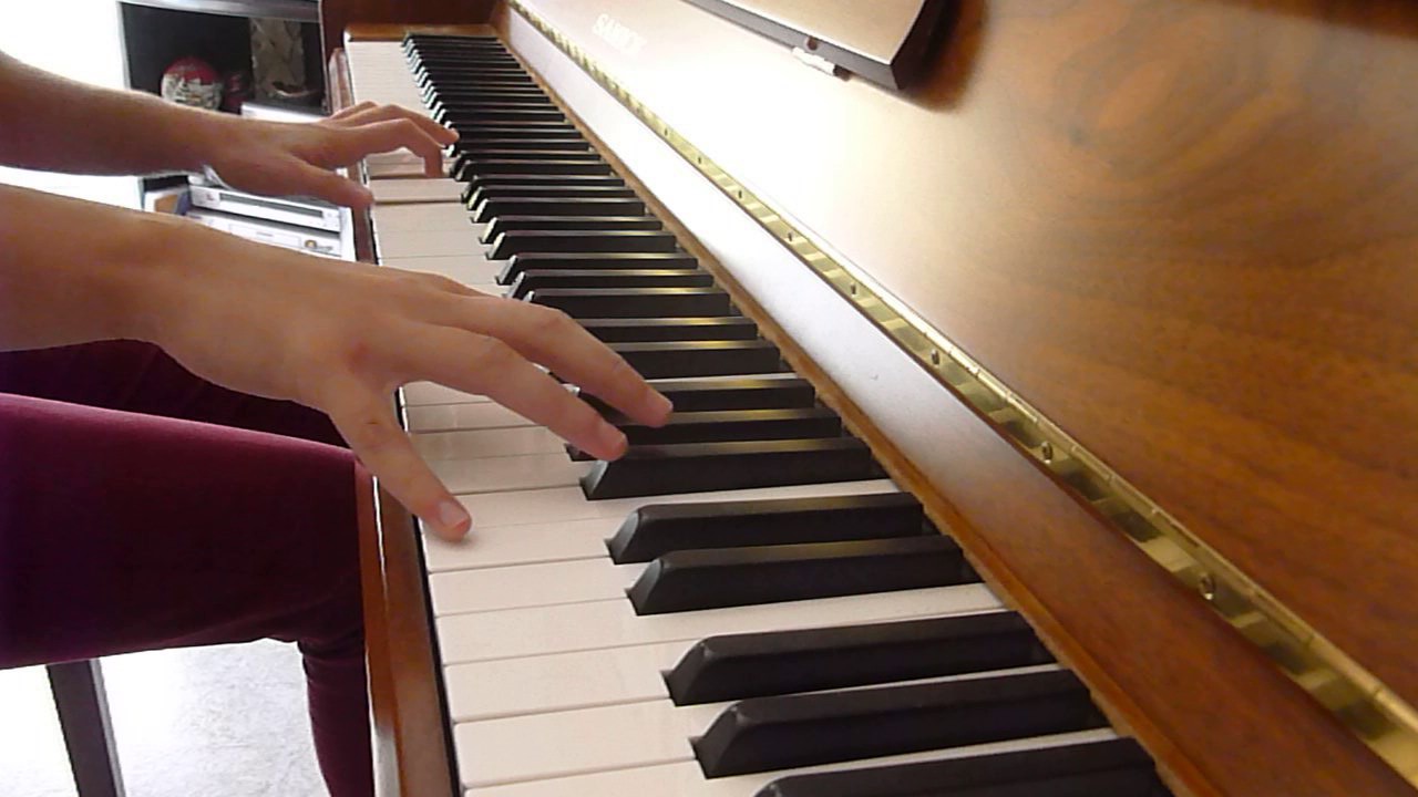 Опять метель на пианино