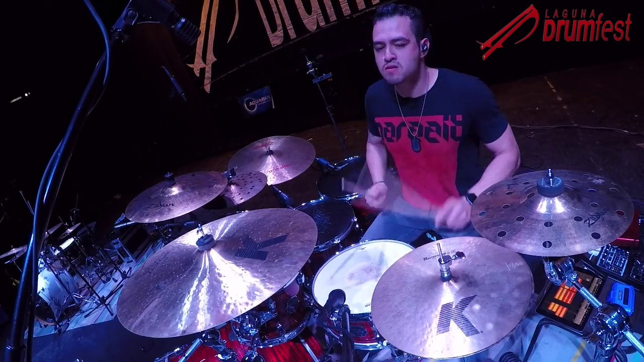 Laguna Drumfest 2018.::Winston Marcos::.  en la 19a edici&oacute;n.