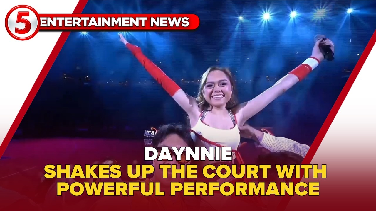 NCAA S102 Opening Ceremony Highlights | Daynnie Shakes Up The Court with Powerful Vocals!