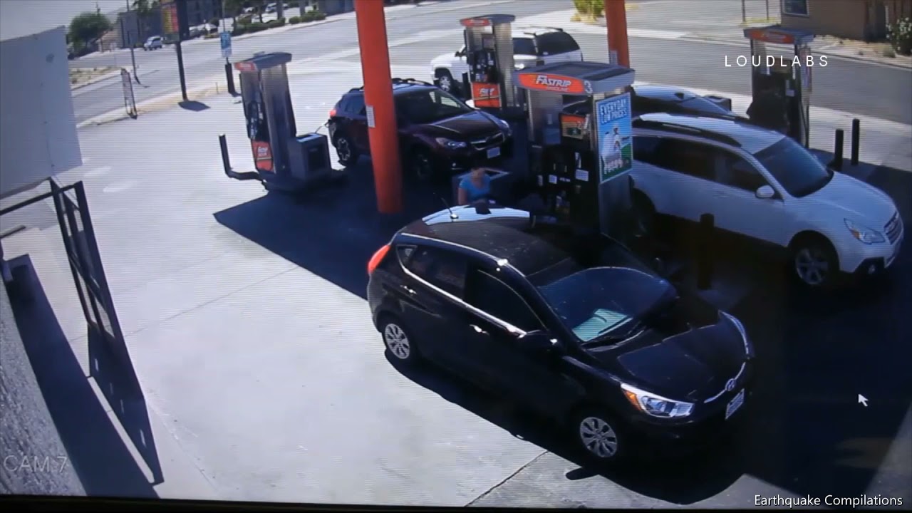 Earthquake United States 6.4 (Ridgecrest) Compilation HD July 4, 2019 / Terremoto en California, USA