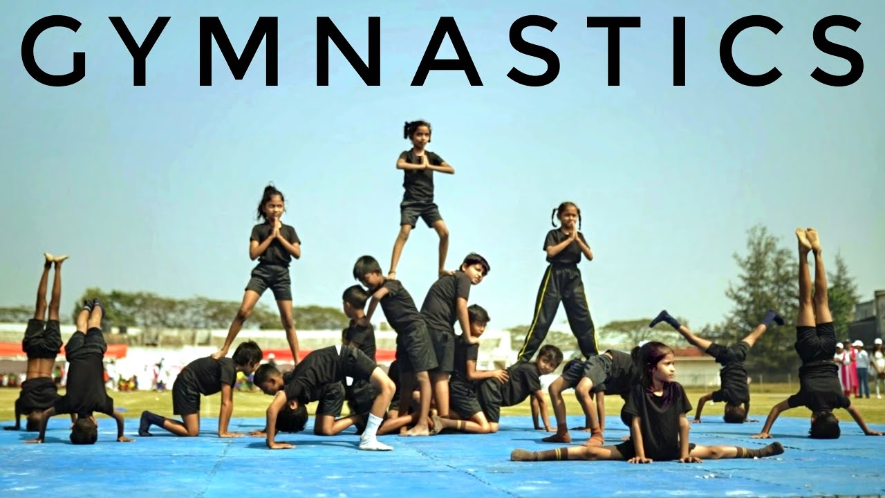 Gymnastics Display - Annual Sports Meet 2024 | Divya Jyoti School Daman🔥