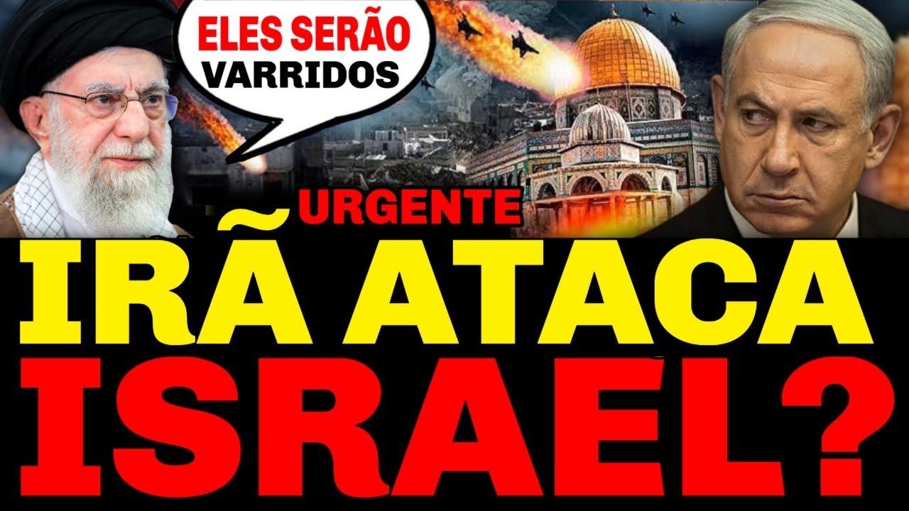 AGORA AO VIVO🚨IRÃ MAIS DE 3.000 MISSEIS BALISTICOS😱JERUSALÉM EM ALERTA MAXIMO❗️❗️