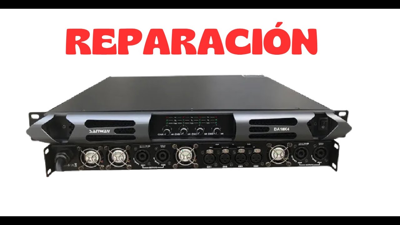 reparación sanway DA18K4