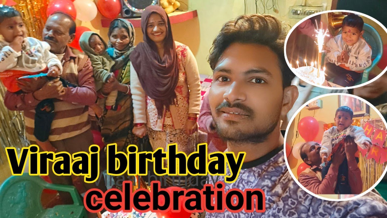 Viraaj ka 2nd birthday celebration vlog ❤️ || 