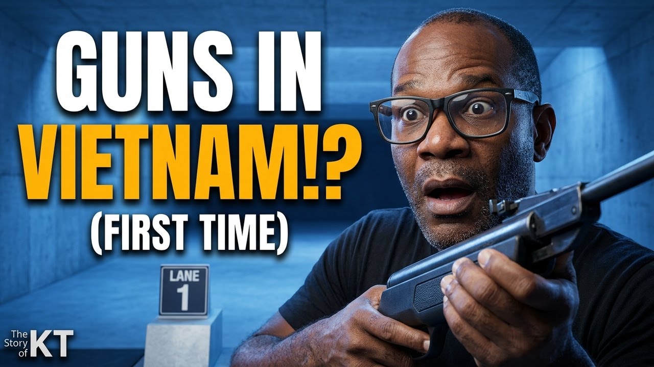🔥 Shooting Real Guns in Vietnam for the First Time