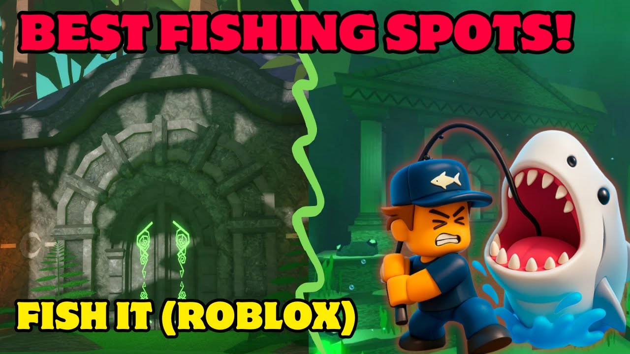 ЛУЧШИЕ МЕСТА ДЛЯ РЫБАЛКИ! (Fish It Roblox)