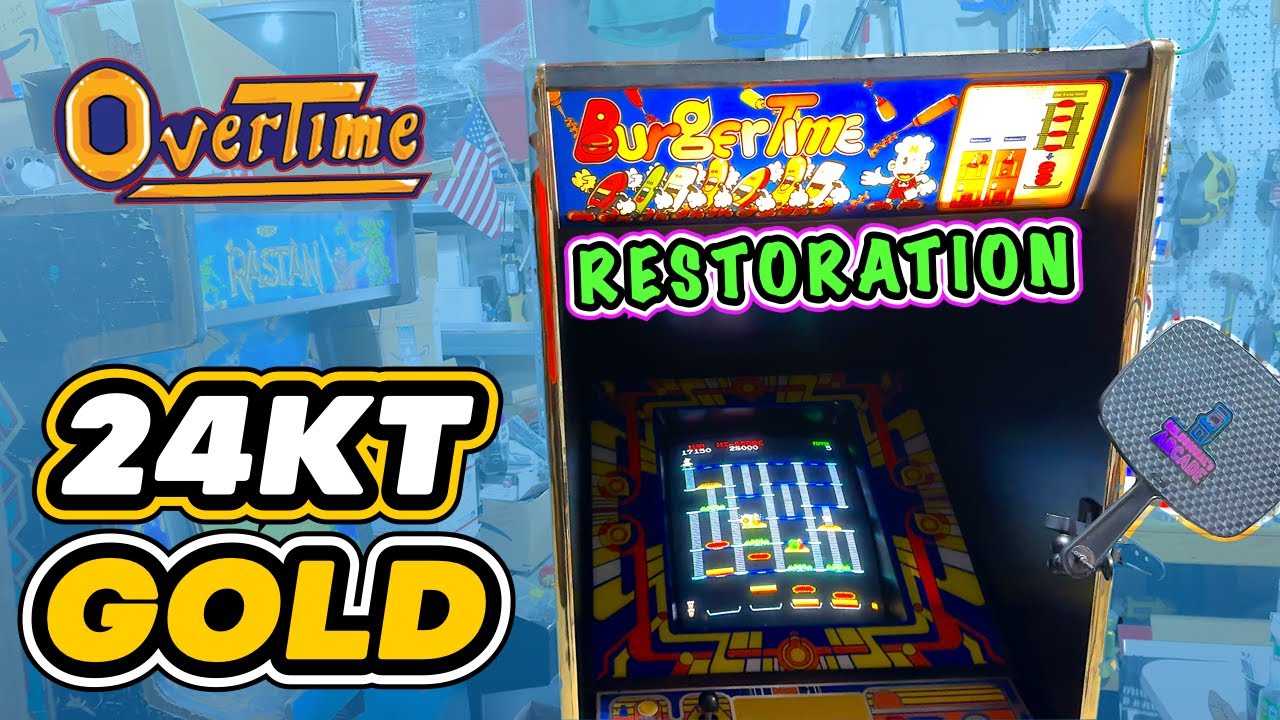 Restoring a DECO BurgerTime 🍔 from the GOLDEN AGE of arcade video games! 🌟 Plus BitKit2 updates! 👾