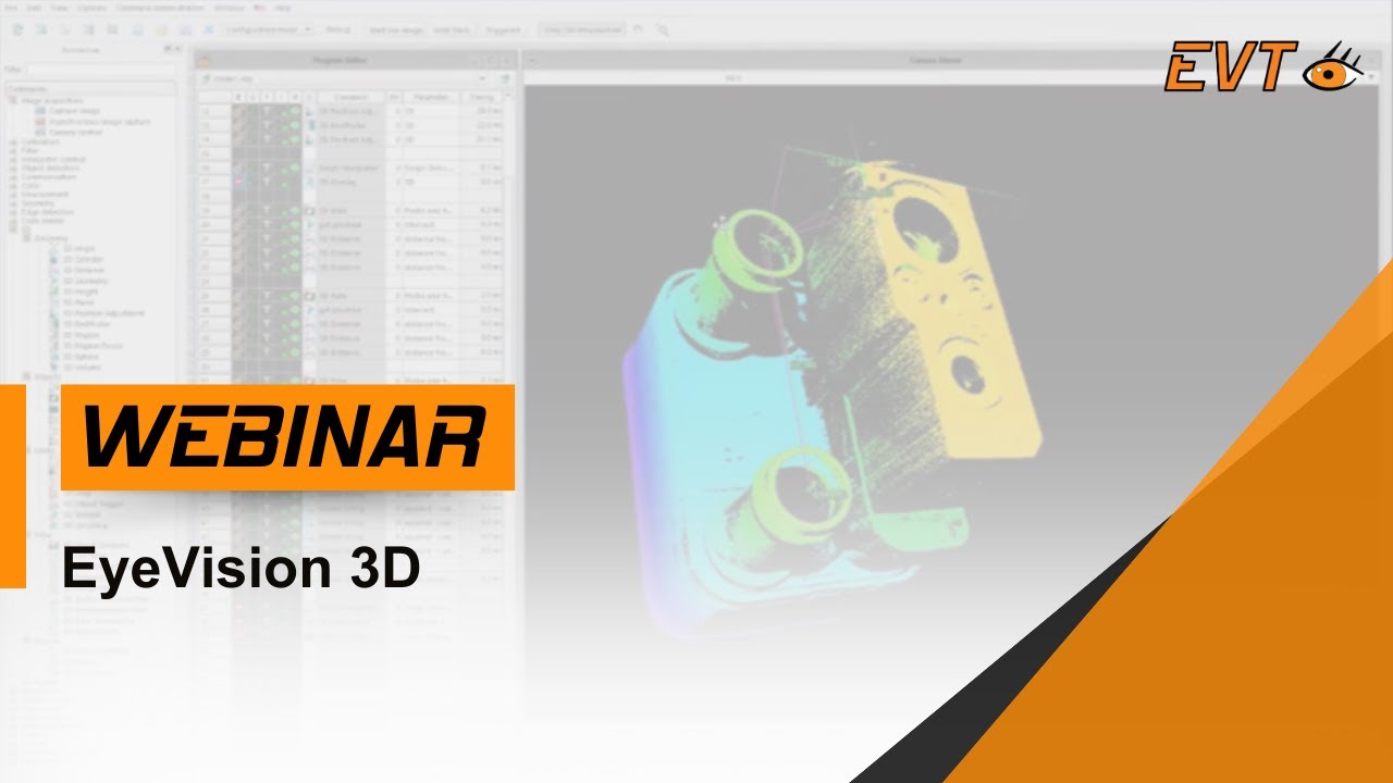 Eye Vision 3D / Point Cloud in 3D and 2&frac12;D - Webinar