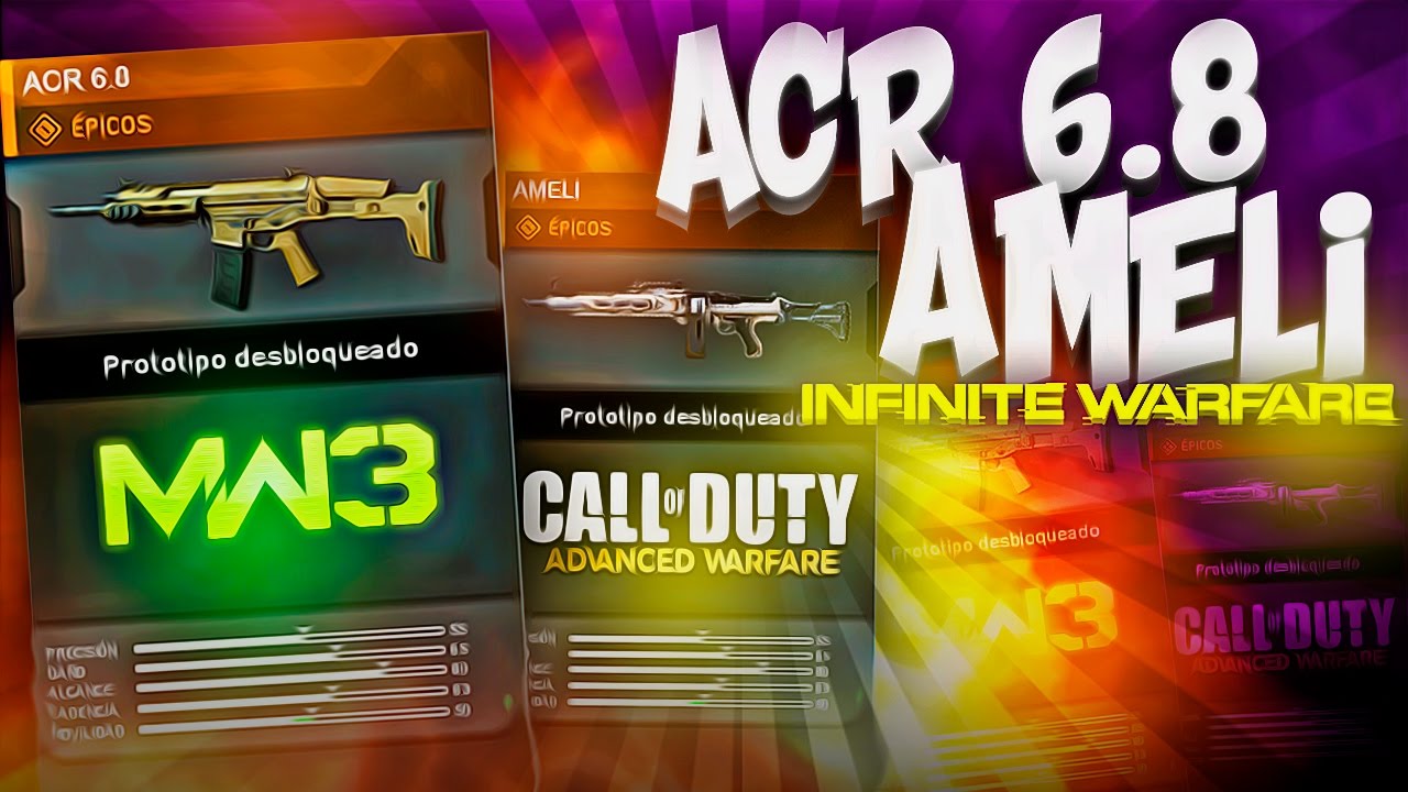 VIENE LA ACR | NUEVAS ARMAS CLASICAS EN INFINITE WARFARE