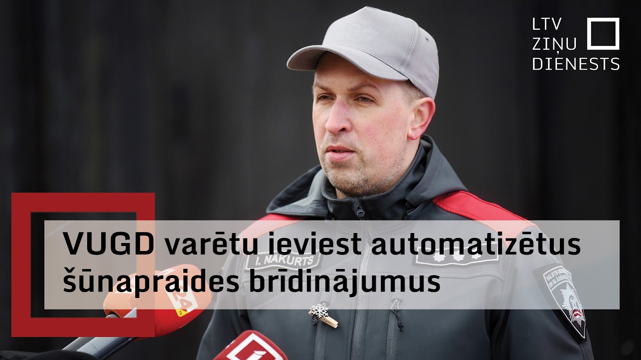 VUGD vērtē iespējas ieviest daļēji automatizētus &scaron;ūnapraides brīdinājuma paziņojumus