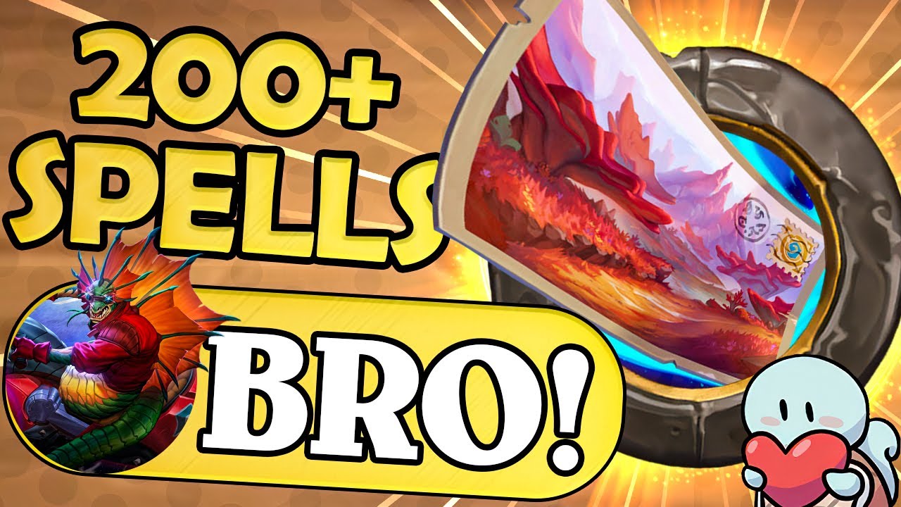 200+ SPELLS Because of THIS TRINKET! | Hearthstone Battlegrounds