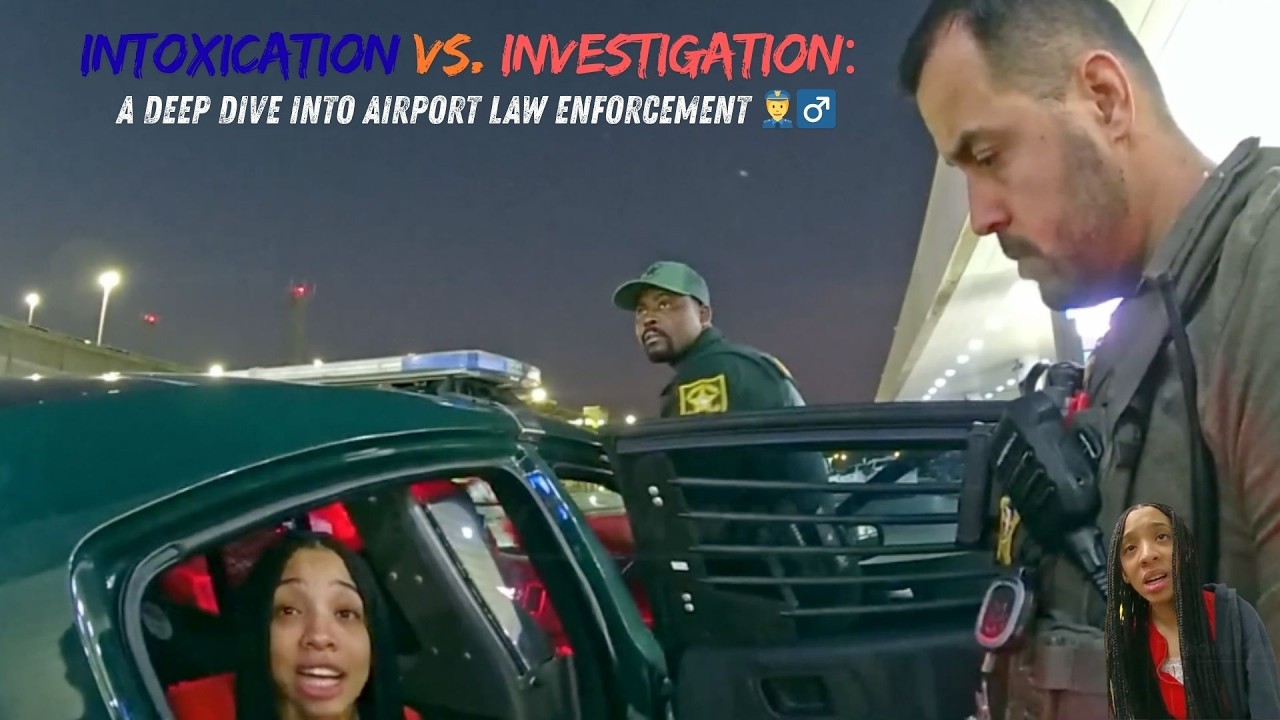 Intoxication vs  Investigation: A Deep Dive into Airport Law Enforcement 👮‍♂️
