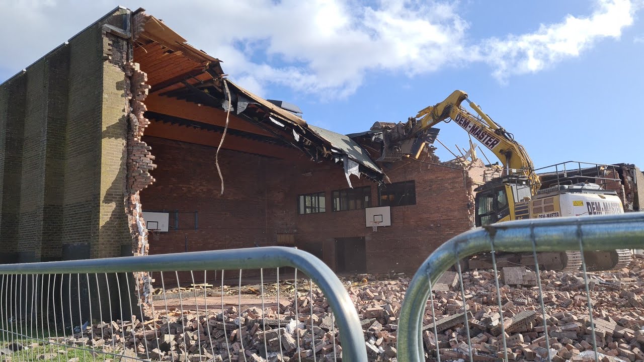 Whitfield High School Demolition Status (11th March 2026) Dundee     ......Scotland.....2026.....