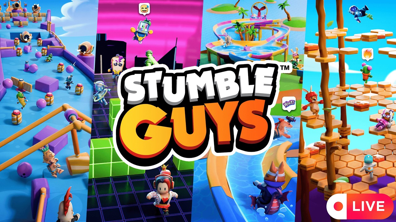 🔴 STUMBLE GUYS Live Telugu | Playing With Subs | Road to 1K Subs #fun #live #telugu