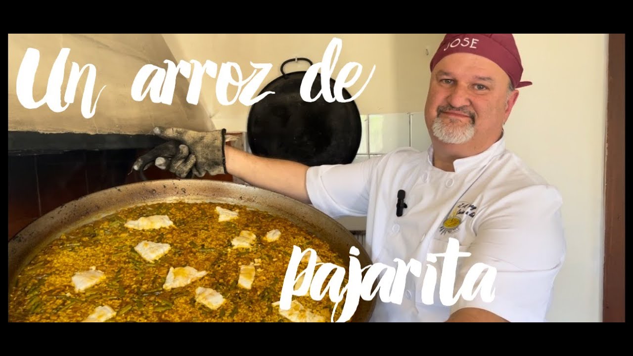 Arroz de pargo y espárragos trigueros. Snapper and wild asparagus rice.