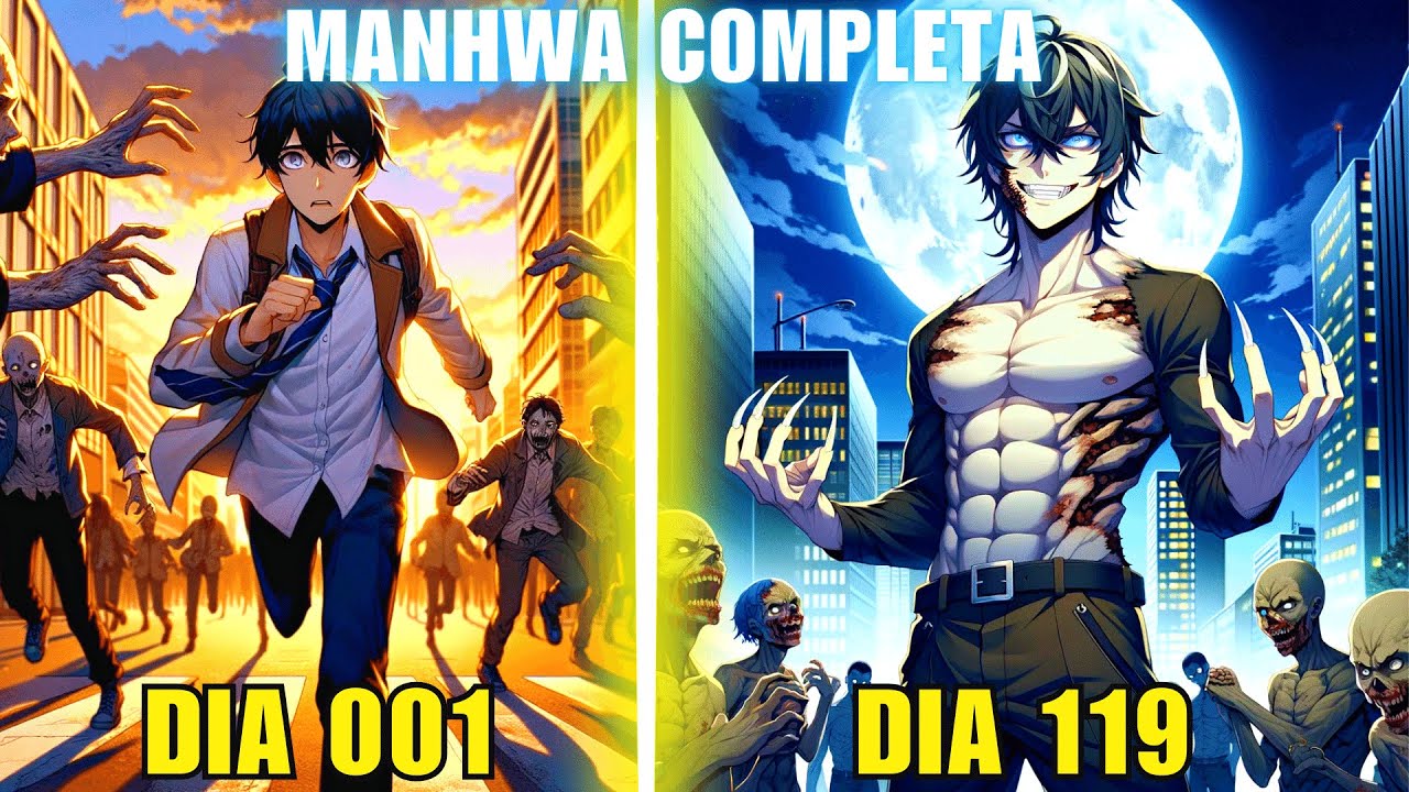 ELE ESTAVA FRACO E DOENTE ATÉ SER MORDIDO POR UM ZUMBI | Resumo Manhwa