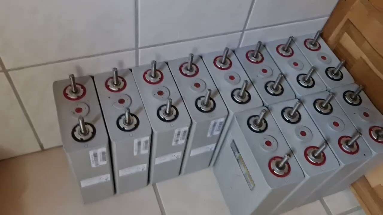 Solaranlage, Inselanlage, Solarstrom Teil 47 Batterie Pack 3 / 16S / 200Ah Solaranlage läuft