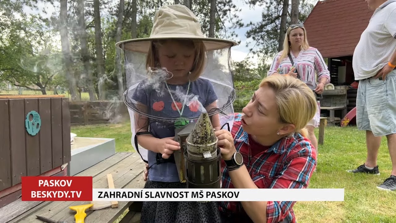Paskov ► Zahradní slavnost MŠ Paskov │ #Beskydy.TV │ @BeskydskaTelevize