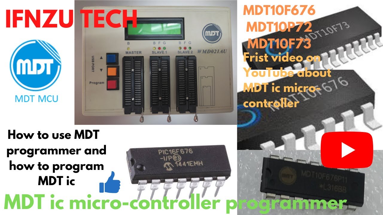 MDT ic micro-controller programmer
