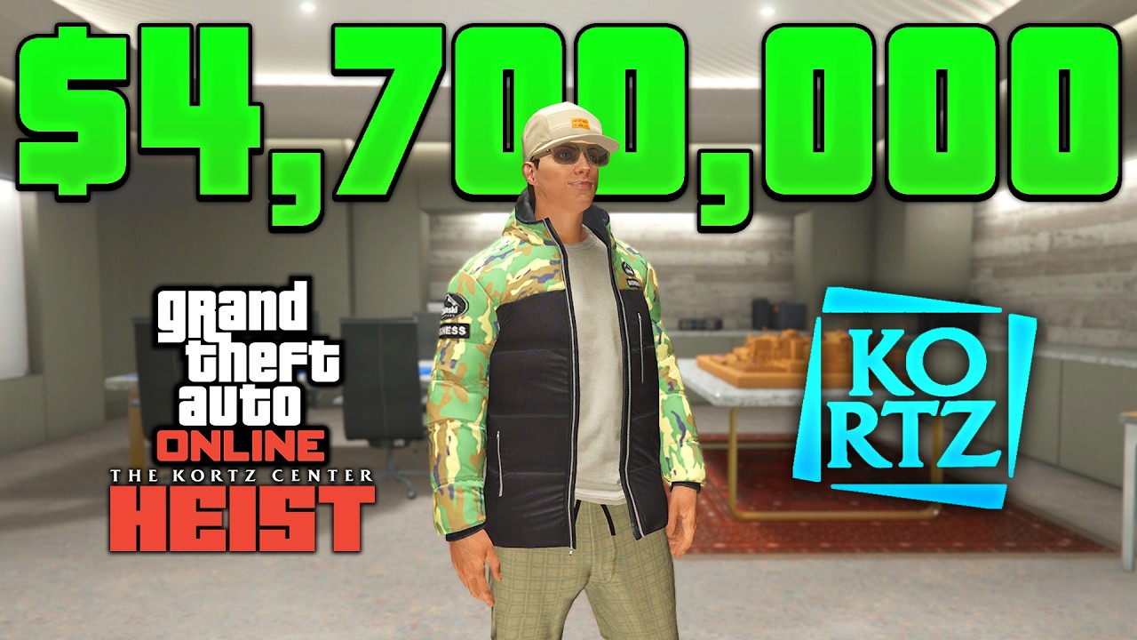 NEW Kortz Center Heist Makes GREAT MONEY in GTA Online! (Kortz Center Heist DLC)