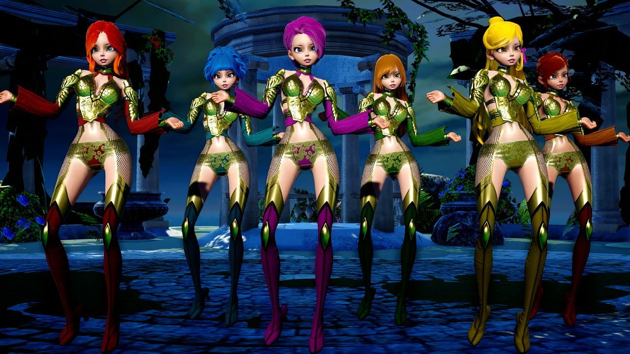 Winx dance (Gimme Gimme - MMD) 4K