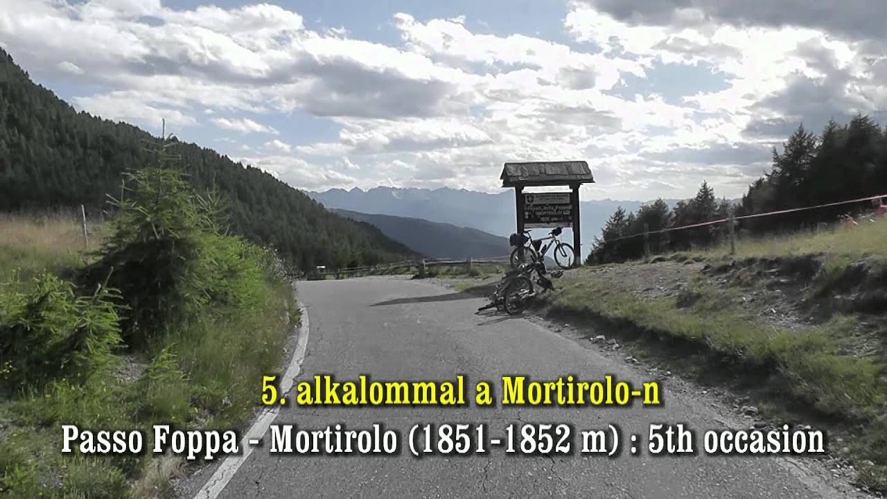 Passo Mortirolo, Val Bighera(2120 m), Tonale (1883 m) - bicycle tour, Alps - Alpok biciklitúra