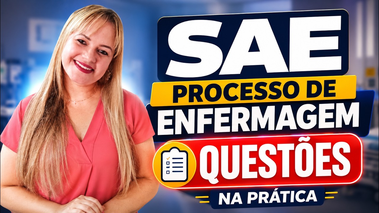 SAE E PROCESSO DE ENFERMAGEM: Como cai nas provas? | Profª Juliana Mello