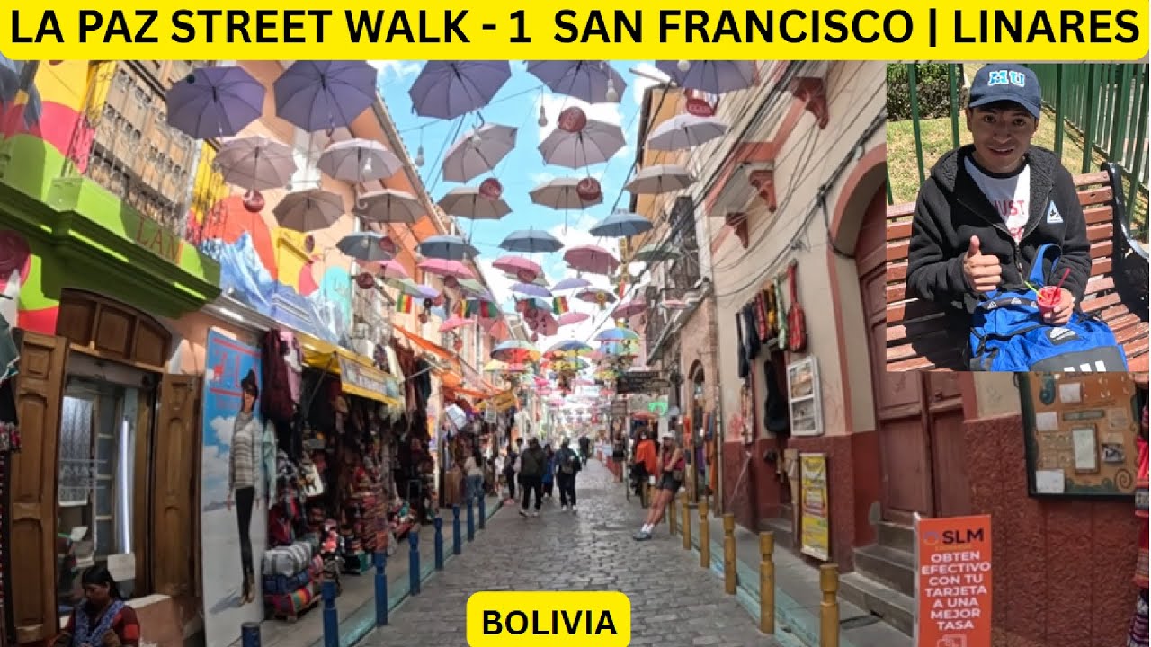 ПРОГУЛКА ПО УЛИЦЕ ЛА-ПАСА – ЧАСТЬ 1 | | ПЛАЗА САН-ФРАНЦИСКО | САГАРНАГА | ЛИНАРЕС | ЛА-ПАС | БОЛИ...