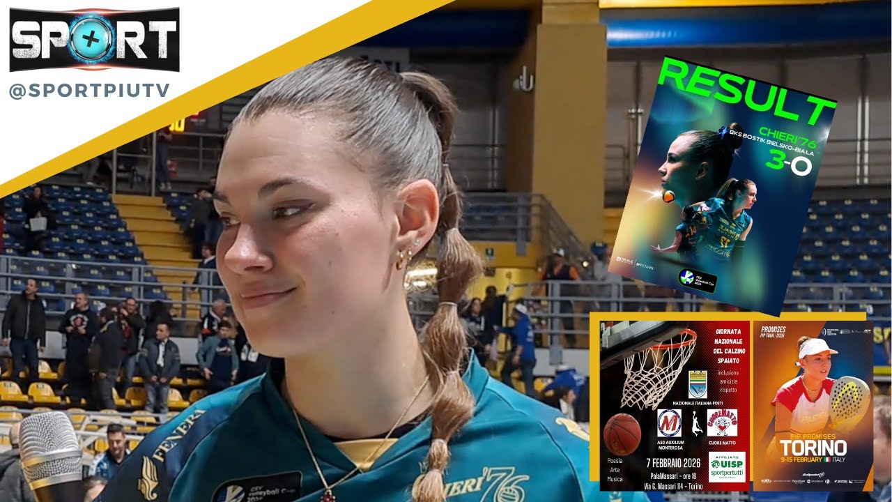 #volley femminile - Coppa CEV - Chieri '76 vs Bielsko Biala 🏐