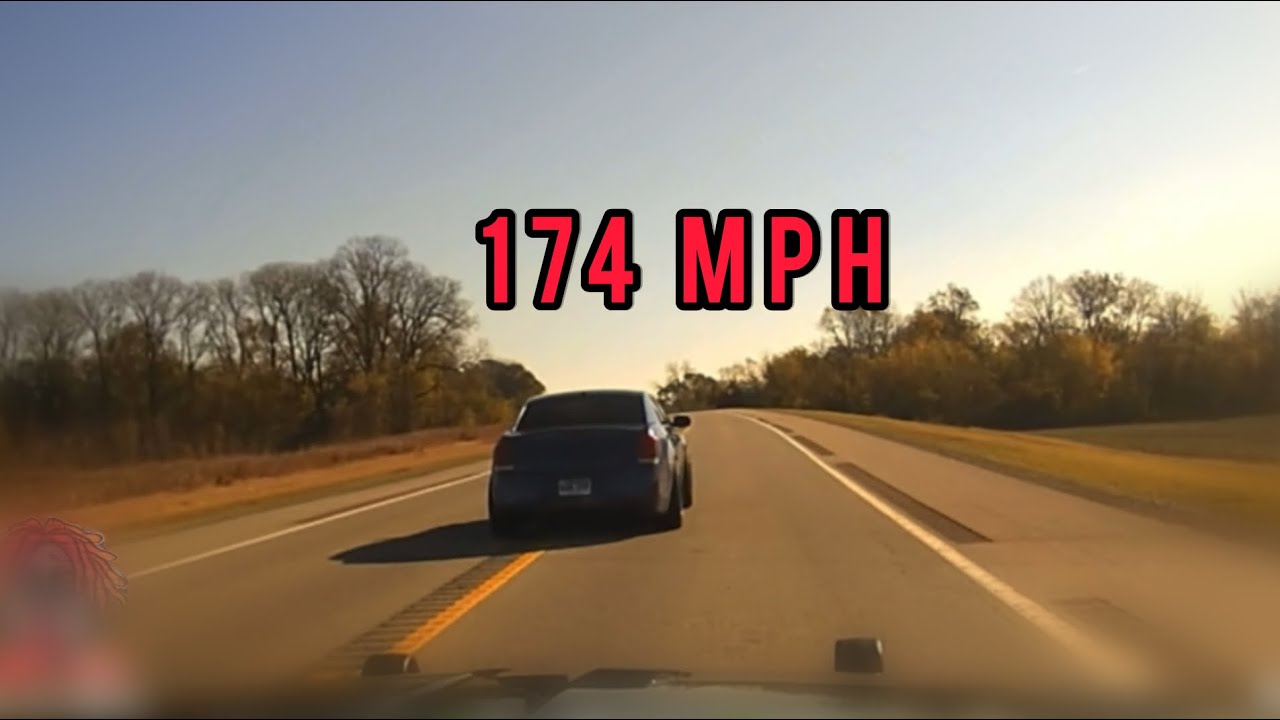 Hellcat Chrysler 300 Hits 174Mph Running From Arkansas State Police