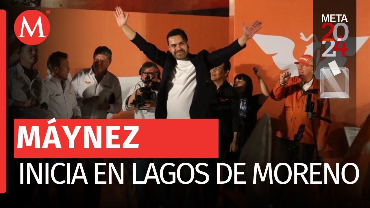 Jorge Álvarez Máynez arranca su campaña presidencial en Lagos de Moreno, Jalisco
