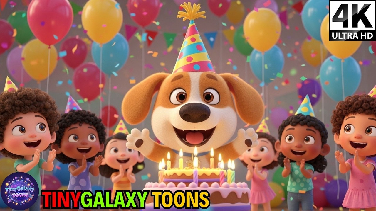Happy Birthday Bingo 🎉 | Birthday Song for Kids | Fun Kids Songs | tinygalaxy toons