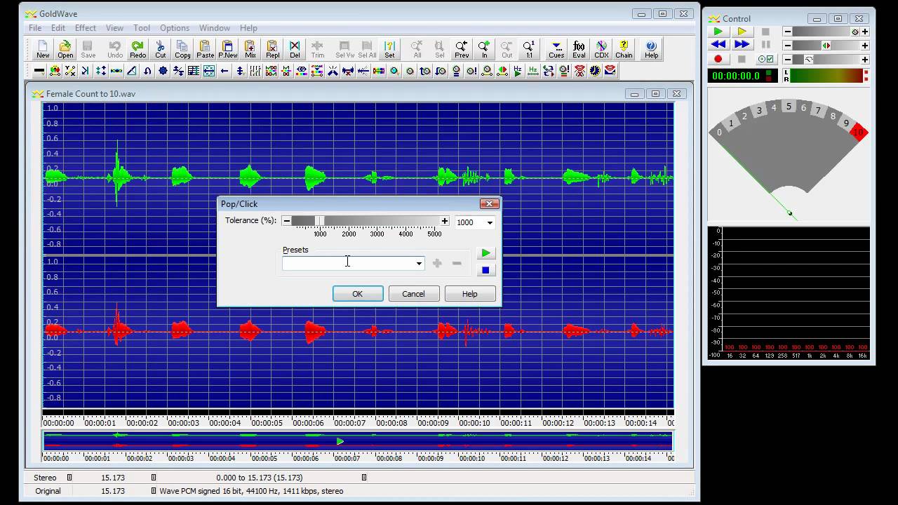Introduction to Goldwave Audio Editor - Part 3