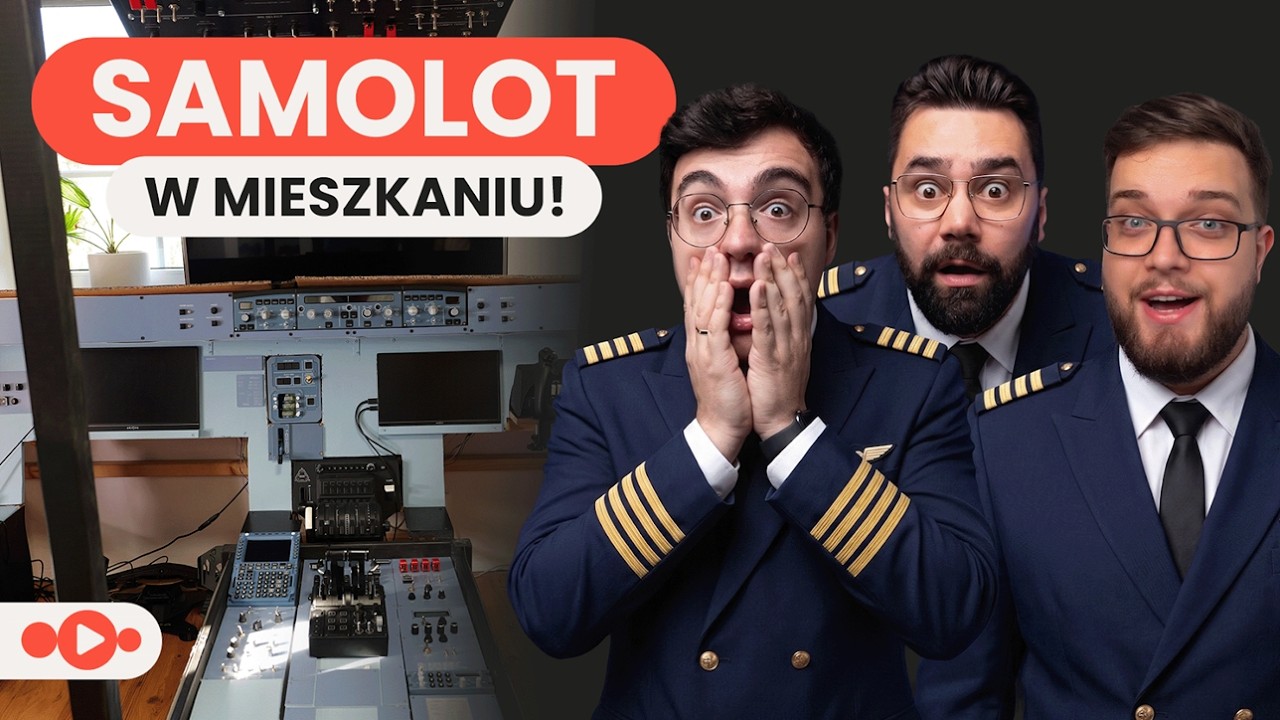 Zbudowali KOKPIT SAMOLOTU w Pokoju! (ft. @ZMASLO, @TekTesters, @Stilgarius)