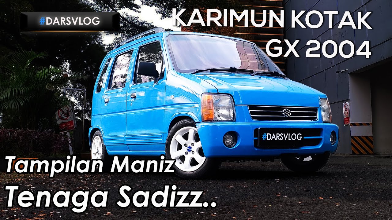 MODIFIKASI CITY CAR SLEEPER - Suzuki Karimun Kotak GX 2004 ‼️ #DARSVLOG