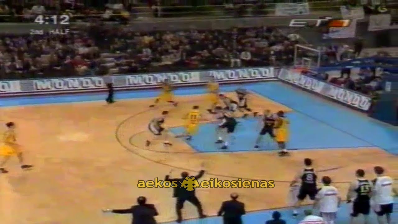 AEK-KINDER BOLOGNA 83-76 • SAPORTA CUP FINAL 2000 • HIGHLIGHTS